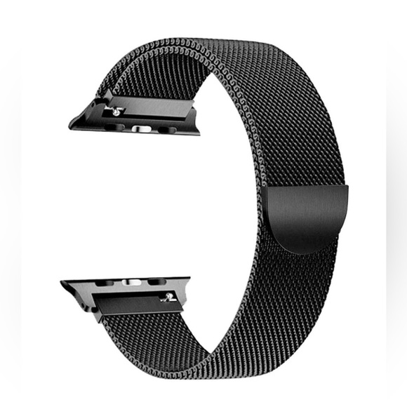 Milanese Loop Band For Apple Watch - Black - Picture 2 of 2